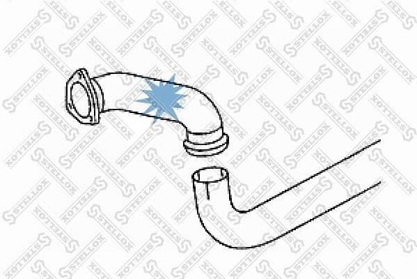 Exhaust Pipe 82-03566-SX