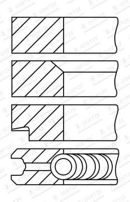 Piston Ring Set 08-106700-00