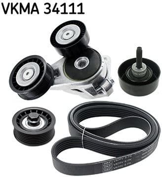 V-ribbed Belt Set VKMA 34111