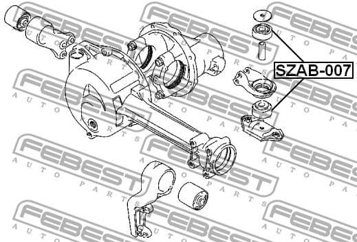 Mounting, differential SZAB-007 - image 2