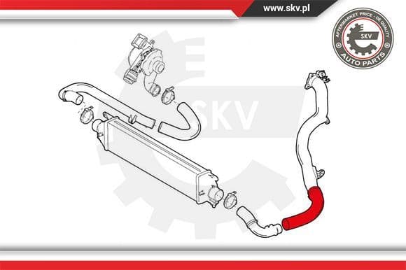 Charge Air Hose 24SKV938 - image 4