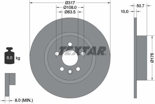 Brake Disc PRO 92300403