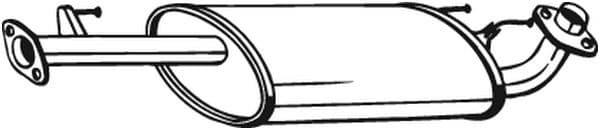 Centre Muffler 228-199