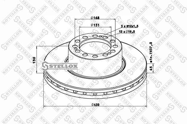 Brake Disc 85-00815-SX