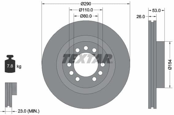 Brake Disc 93127200