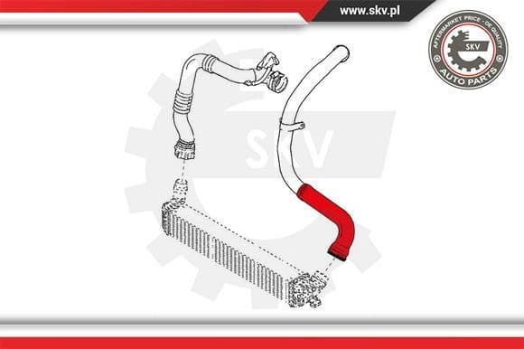 Charge Air Hose 43SKV139 - image 4