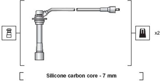 Ignition Cable Kit 941318111135
