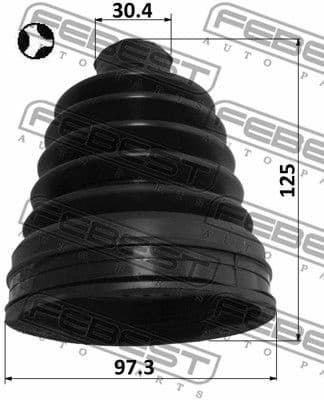 Bellow, drive shaft 2115-TR9DT - image 2