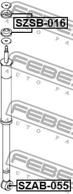 Bush, shock absorber SZAB-055 - image 2