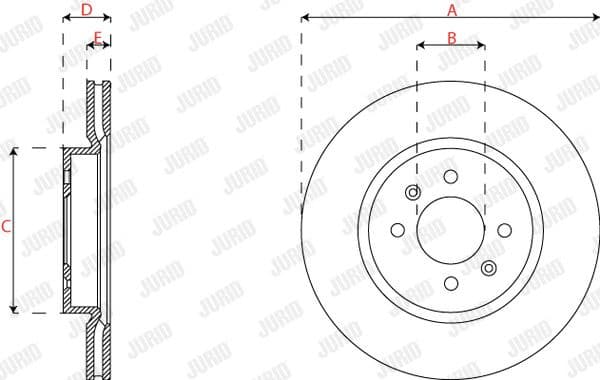 Brake Disc COAT+ 563316JC - image 2