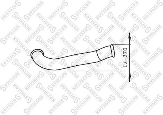 Exhaust Pipe 82-03738-SX