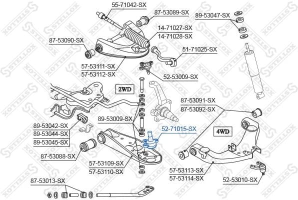 Ball Joint 52-71015-SX - image 2