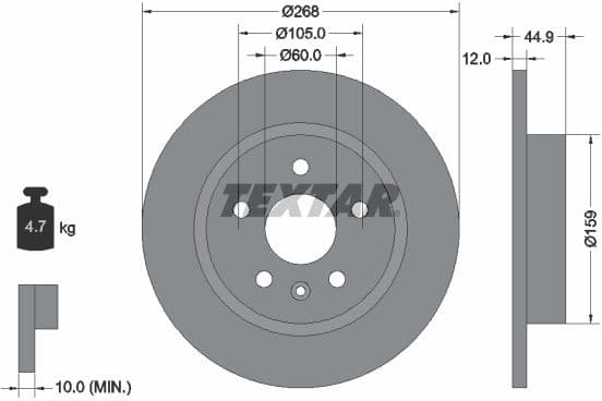 Brake Disc PRO 92205503