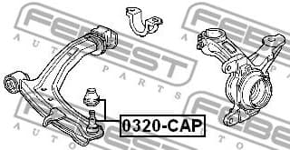 Ball Joint 0320-CAP
