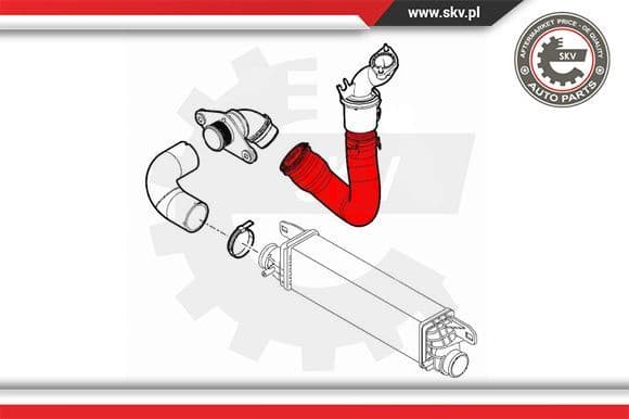 Charge Air Hose 43SKV400 - image 4