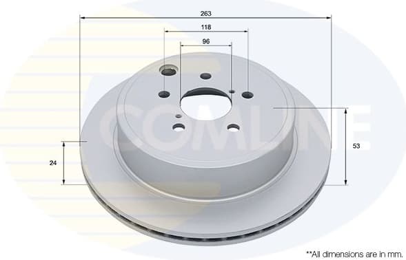 Brake Disc COATED ADC5009V