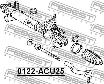 Inner Tie Rod 0122-ACU25 - image 2