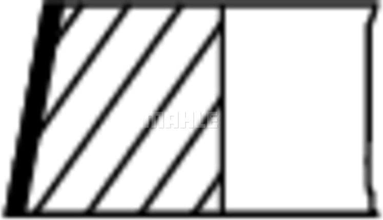 Piston Ring Set 028 RS 10116 0N1 - image 2