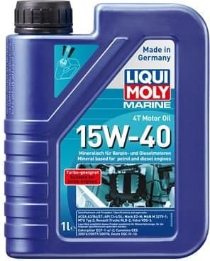 Engine Oil Marine 4T Motor Oil 15W-40 25015