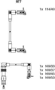 Ignition Cable Kit 977