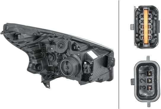 Headlight 1EE011410451 - image 2