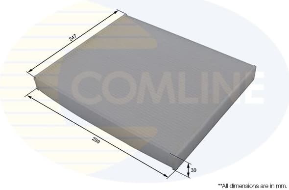 Filter, cabin air EKF447