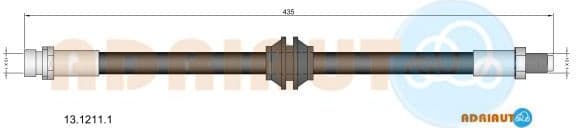 Brake Hose 13.1211.1