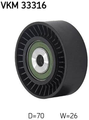 Deflection/Guide Pulley, V-ribbed belt VKM 33316