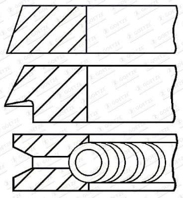 Piston Ring Set 08-326100-00