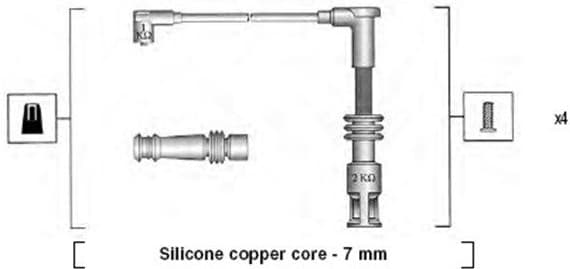 Ignition Cable Kit 941045430528