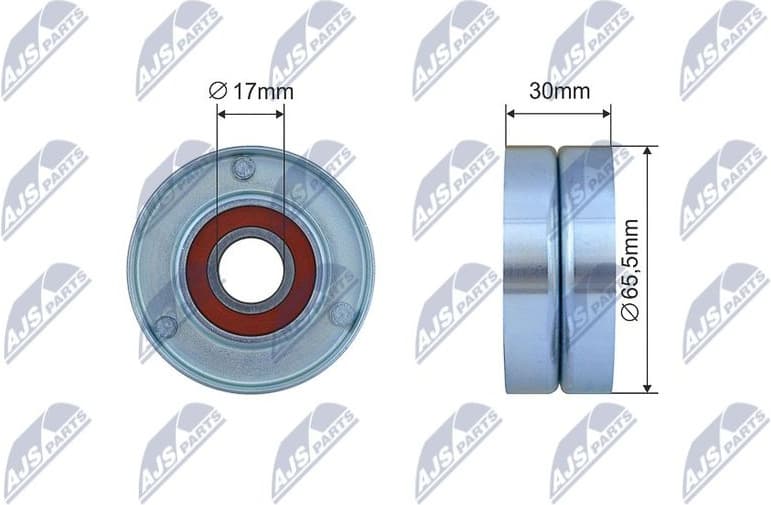 Tensioner Pulley, V-belt RNK-FR-040