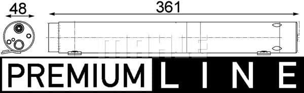 Dryer, air conditioning BEHR *** PREMIUM LINE *** AD 95 000P