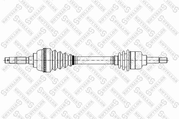 Drive Shaft 158 1052-SX