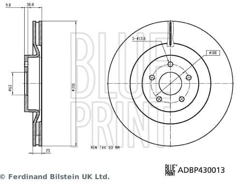 Brake Disc ADBP430013