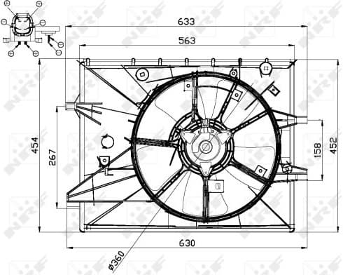 Fan, engine cooling 47671 - image 3