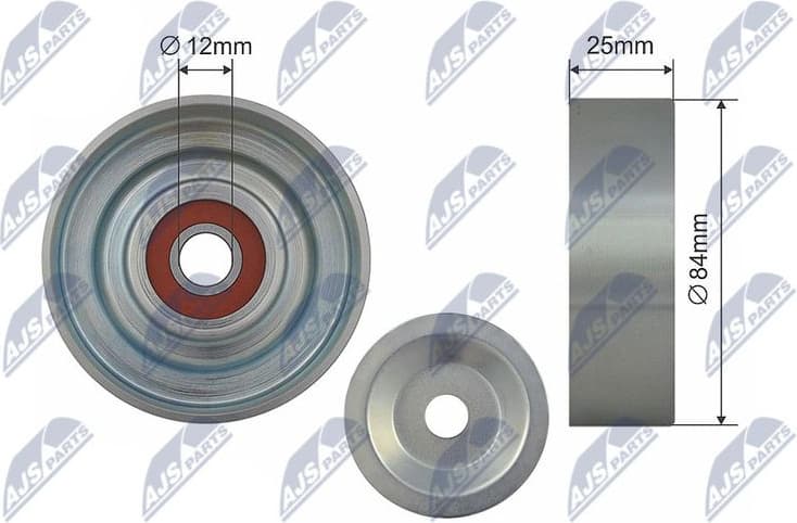 Tensioner Pulley, V-ribbed belt RNK-NS-041