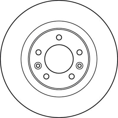 Brake discs kit rear, (2pcs), Top Quality DF4945 - image 3