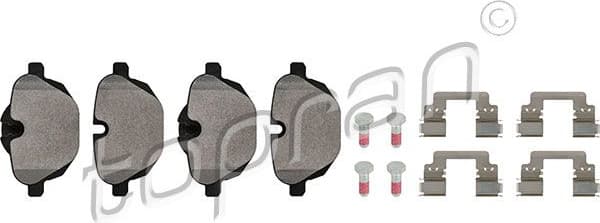 Brake Pad Set, disc brake 502 115