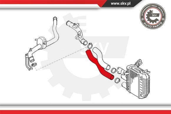 Charge Air Hose 43SKV042 - image 4