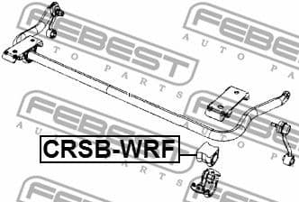 Mounting, stabiliser bar CRSB-WRF - image 2