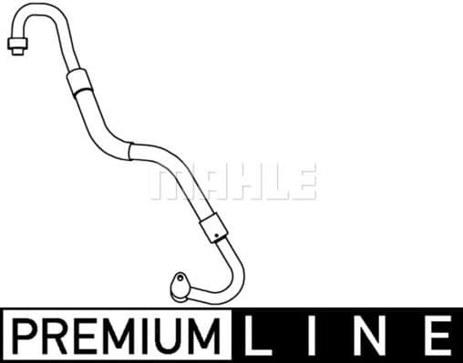 High/Low-pressure Line, air conditioning BEHR *** PREMIUM LINE *** AP 89 000P