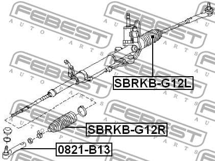 Bellow, steering SBRKB-G12R - image 2