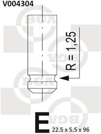 Exhaust Valve V004304