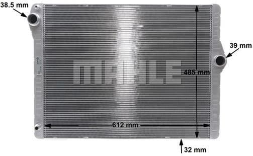 Radiator, engine cooling BEHR CR 1585 000S - image 12