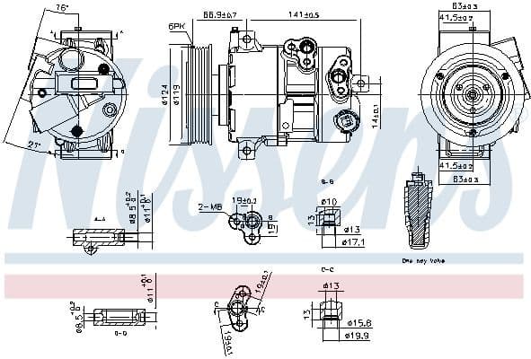 Compressor, air conditioning ** FIRST FIT ** 890767 - image 7