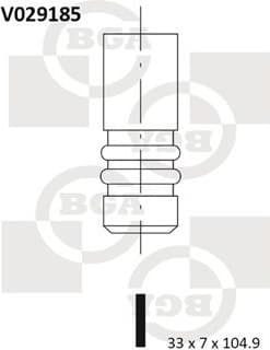 Intake Valve V029185