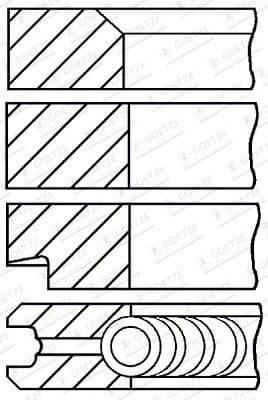 Piston Ring Set 08-207500-00