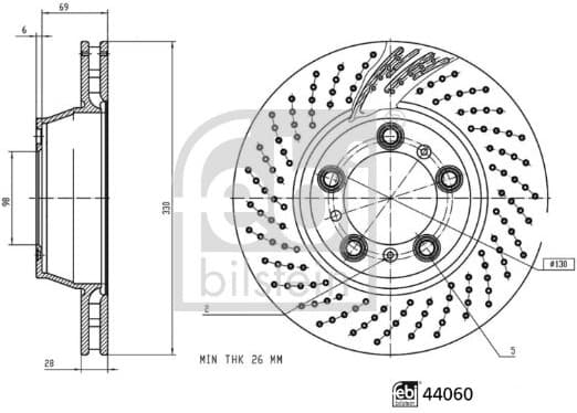 Brake Disc 44060