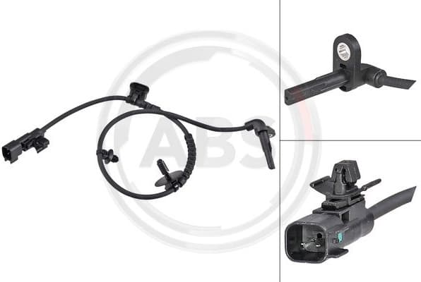 Sensor, wheel speed 31861