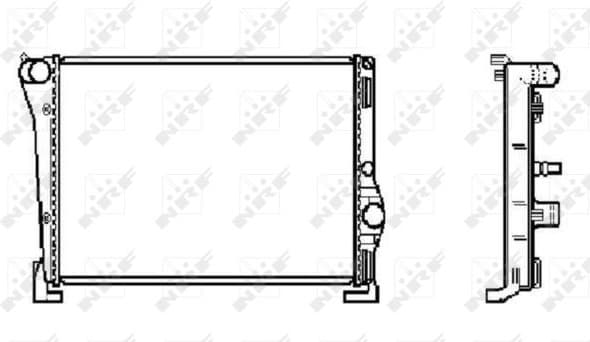Radiator, engine cooling 53615 - image 4